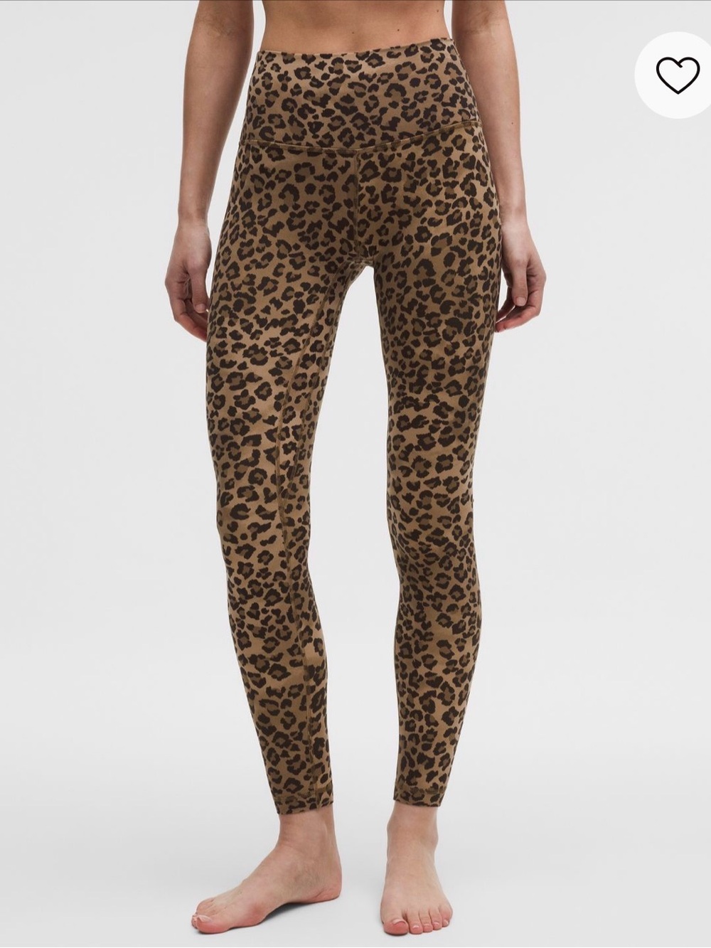 NWT lululemon athletica true Leopard multi High-Waist Leggings 25” - Picture 2 of 8